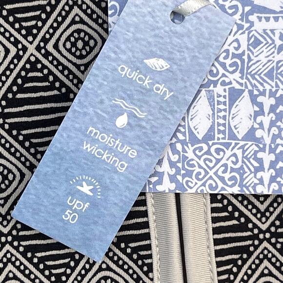 NWT Sigrid Olsen Size M Sleeveless Golf Tennis Top UPF 50 Athleisure - Picture 9 of 12